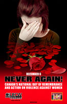 December 6, 2014 - National Day of Remembrance and Action on Violence Against Women