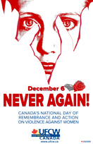 December 6 - National Day of Remembrance and Action on Violence Against Women