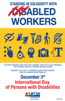 December 3, 2017 - International Day of Persons with Disabilities