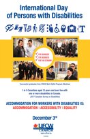 December 3, 2019 - International Day of Persons with Disabilities