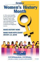 October 2019 – Women's History Month
