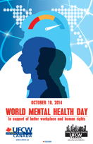 October 10, 2014 - World Mental Health Day