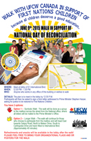 June 9, 2015 - Walk with UFCW in support of First Nations Children